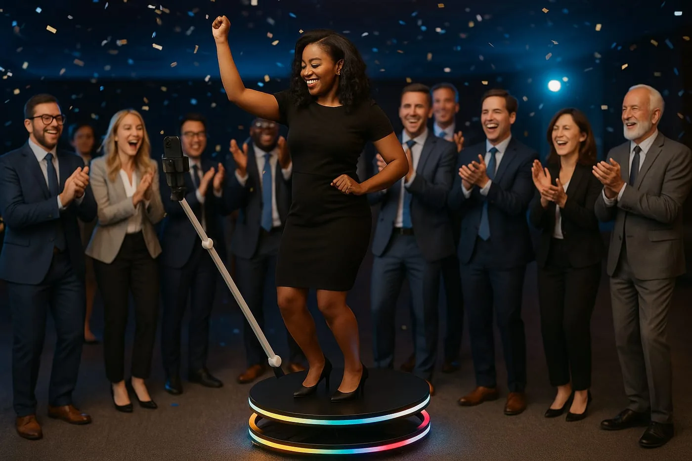 Corporate Events with 360 booth