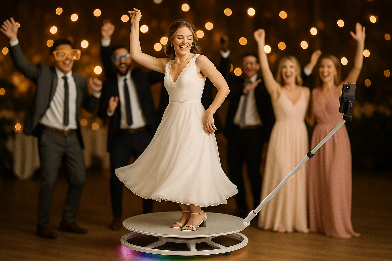 Weddings with 360 booth